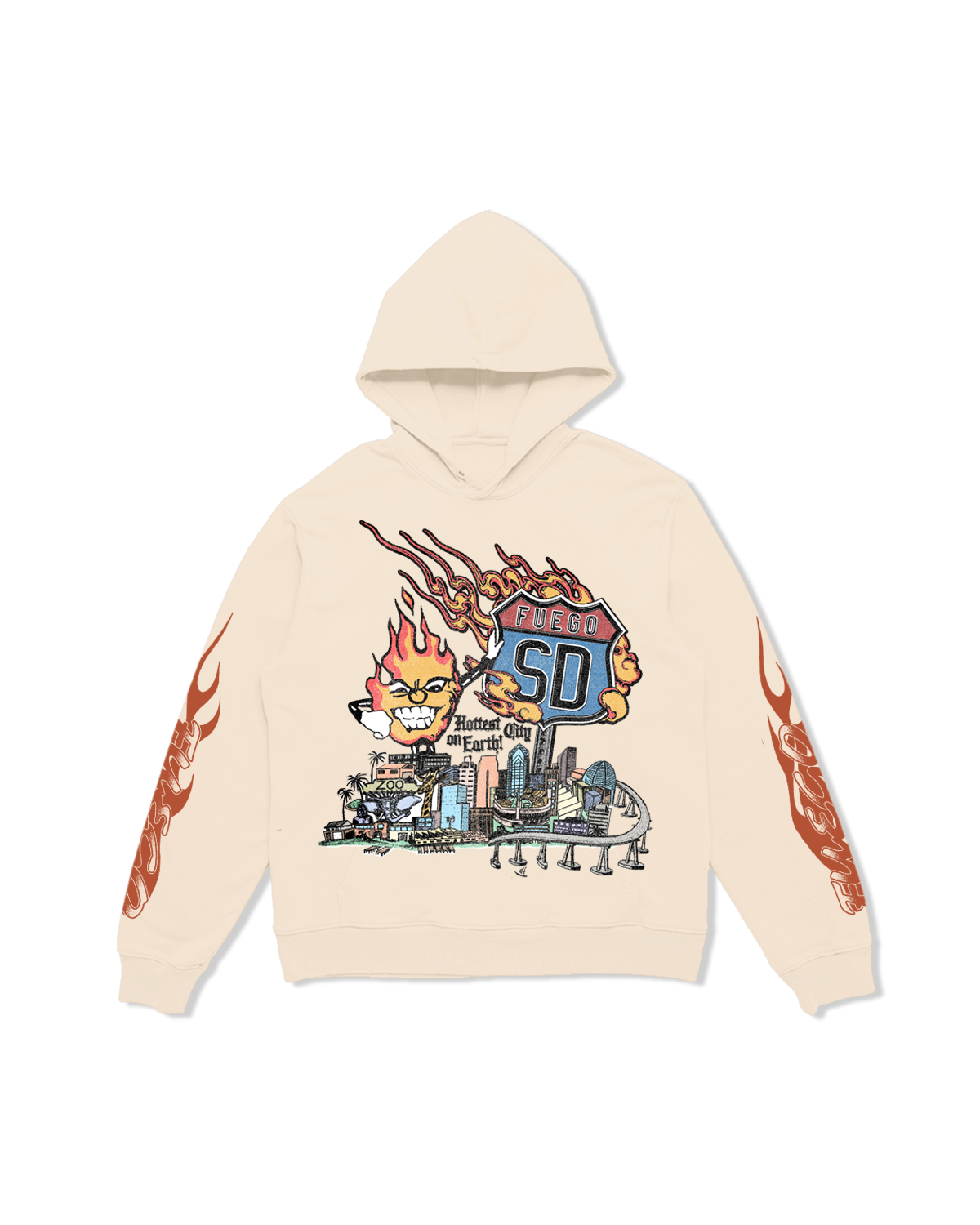 Hottest city on earth Hoodie