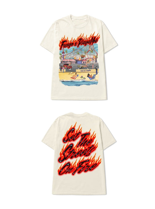 Belmont Park Tee (White)