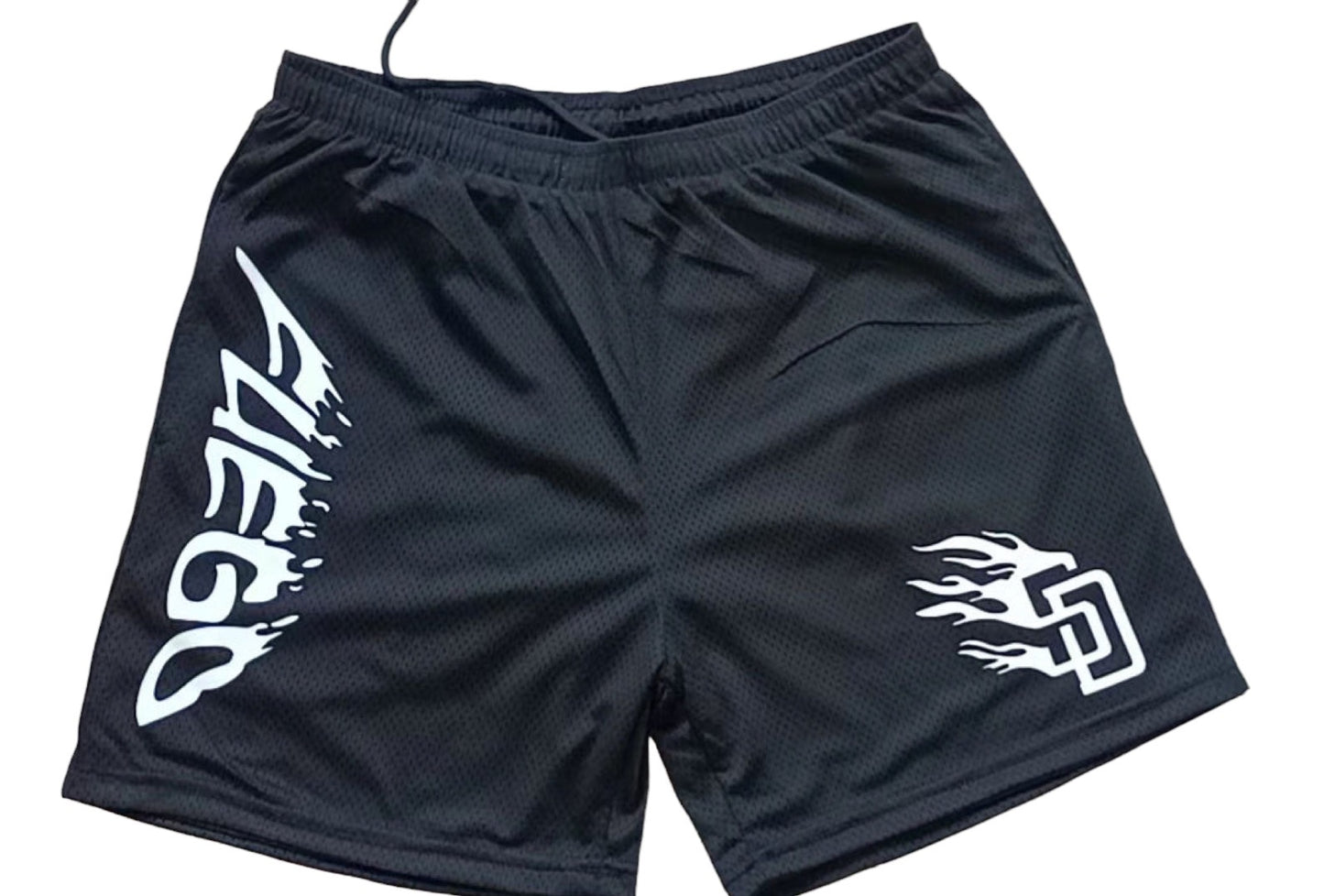 SD Flame Mesh shorts