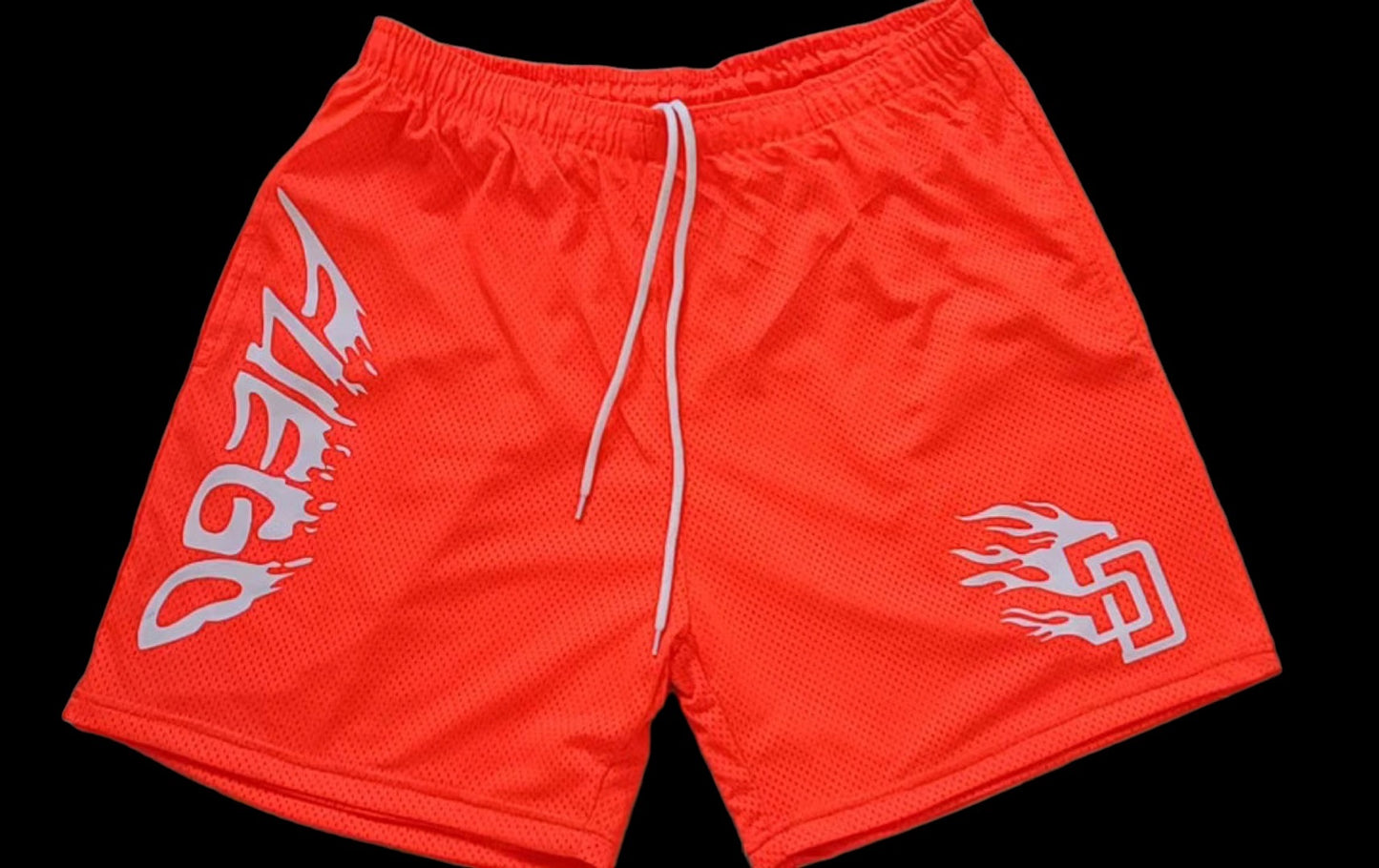 SD Flame Mesh shorts