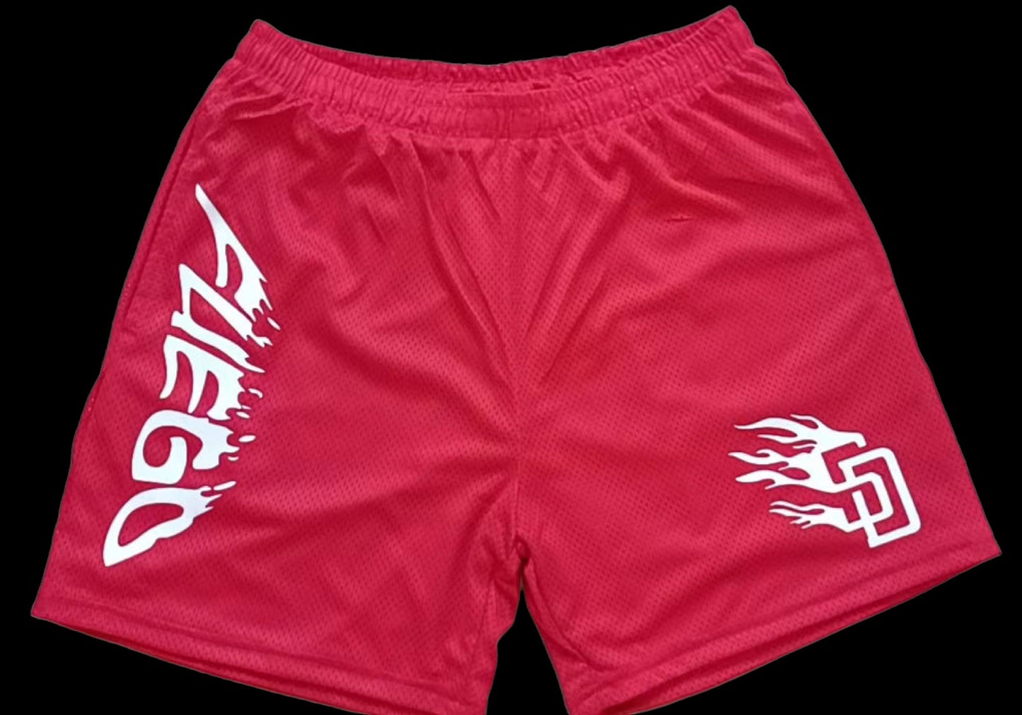 SD Flame Mesh shorts