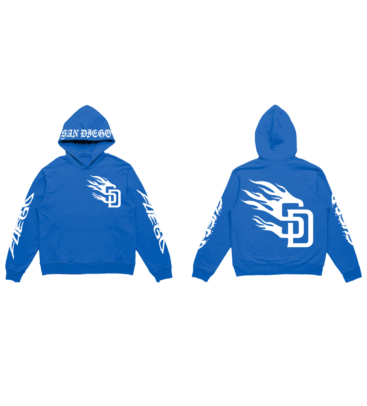 SD Flame Hoodie